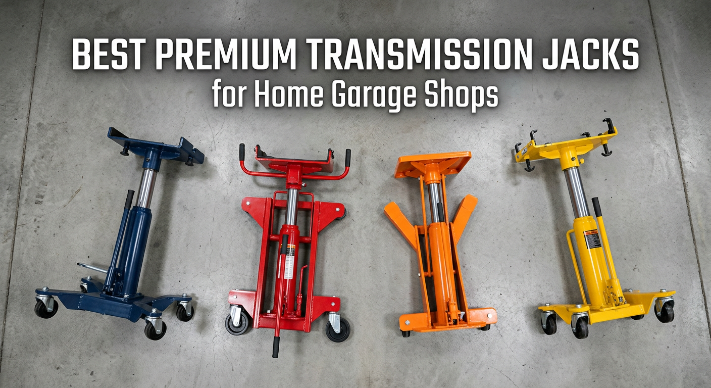 Best Premium Transmission Jacks for Home Garage Shops