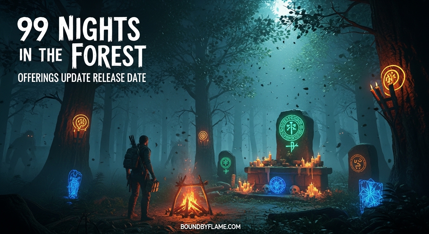 99 Nights in the Forest Offerings Update Release Date