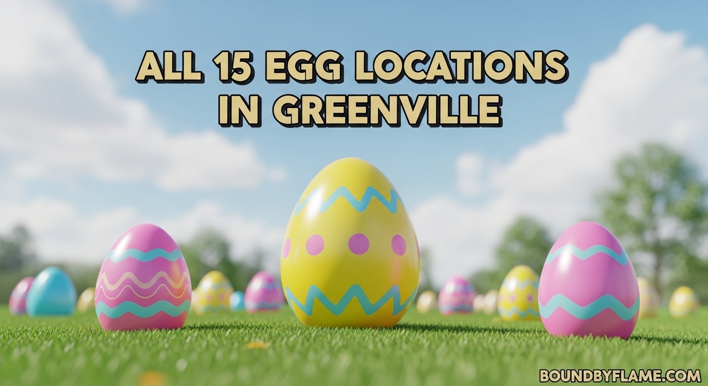 All 15 Egg Locations in Greenville