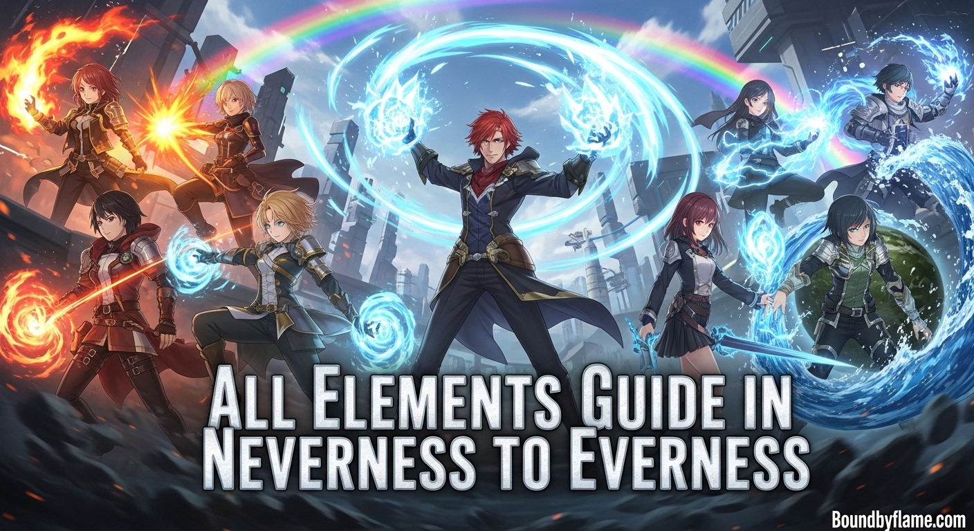 All Elements Guide in Neverness to Everness