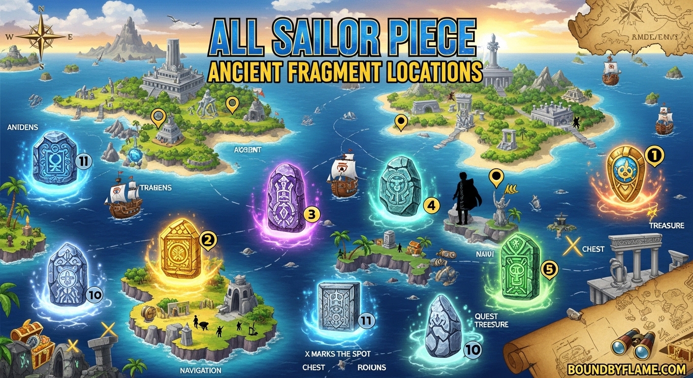 All Sailor Piece Ancient Fragment Locations