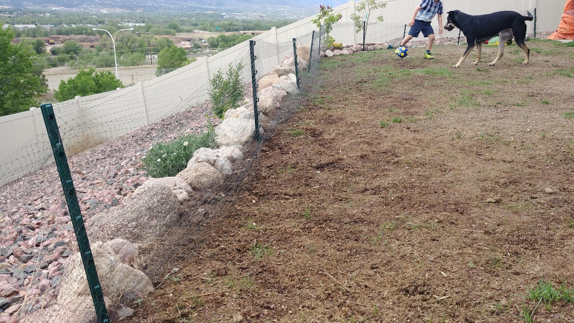 Easy Gardener, 6050AZ, Deer Block, Protective Mesh Covering, 7' X 100', Black customer photo 1