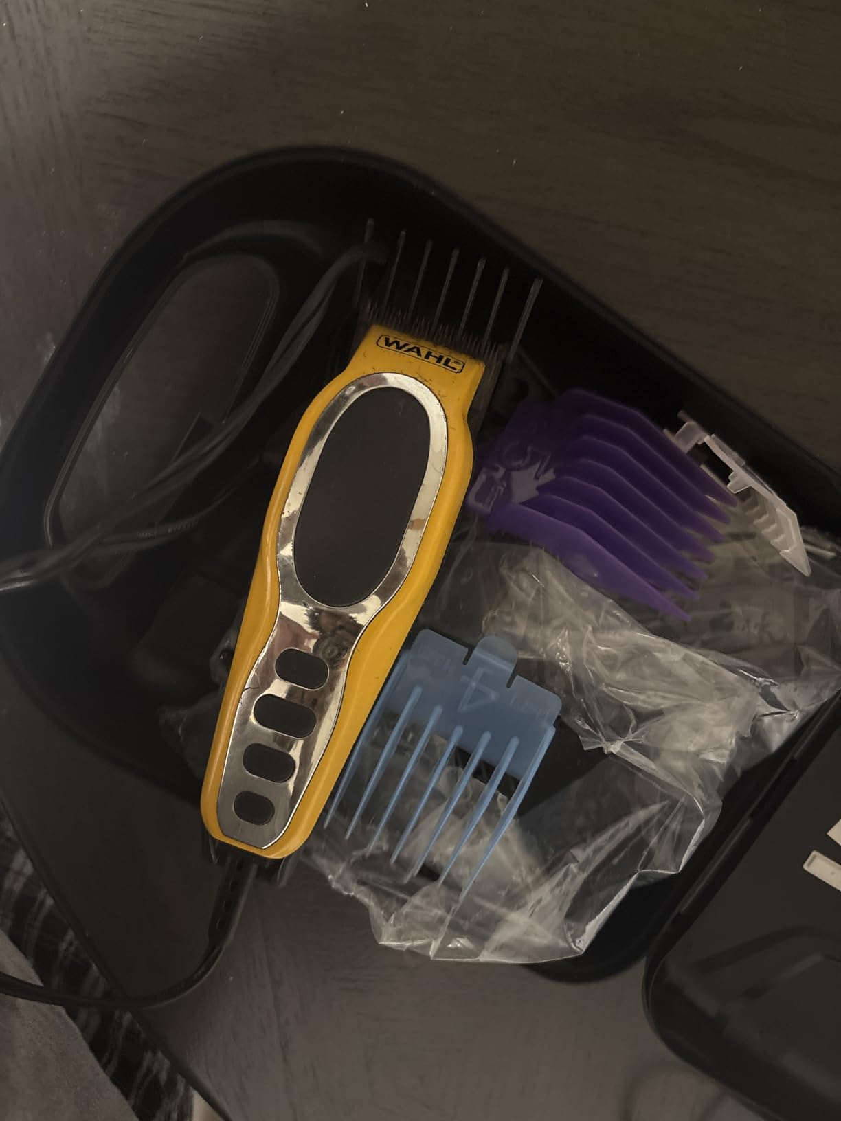 Wahl Clipper USA Color Pro Complete Haircutting Kit with Easy Color Coded Guide Combs - Corded Clipper for Hair Clipping & Grooming Men, Women, & Children - Model 79300-1001M customer photo 2