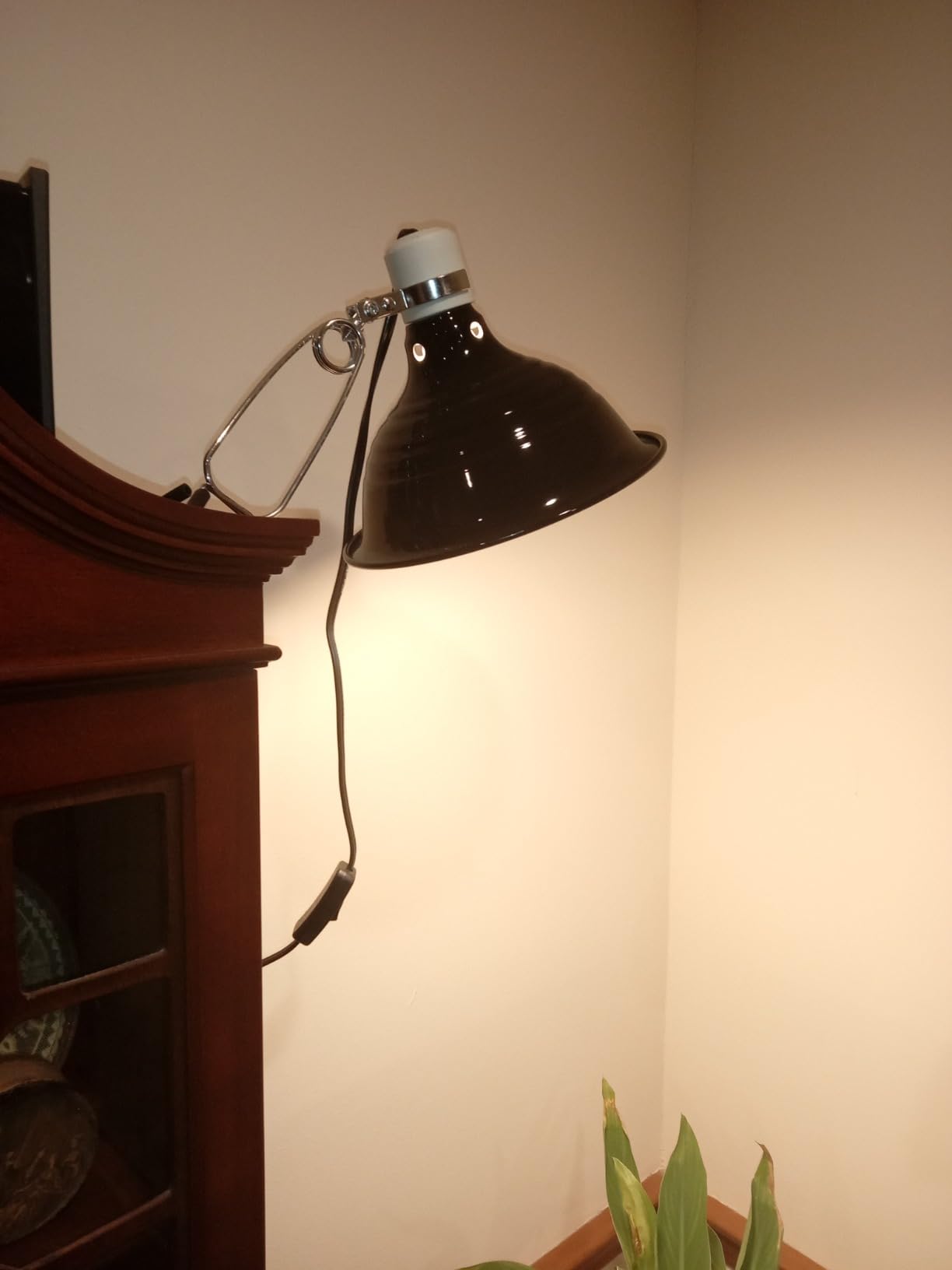 Fluker's Repta-Clamp Lamp, Heavy Duty Clamp Light For Reptile Tanks and Terrariums, UL/CUL Approved, Great for Reptile Basking, 150-Watt Maximum with On/Off Switch, 8.5