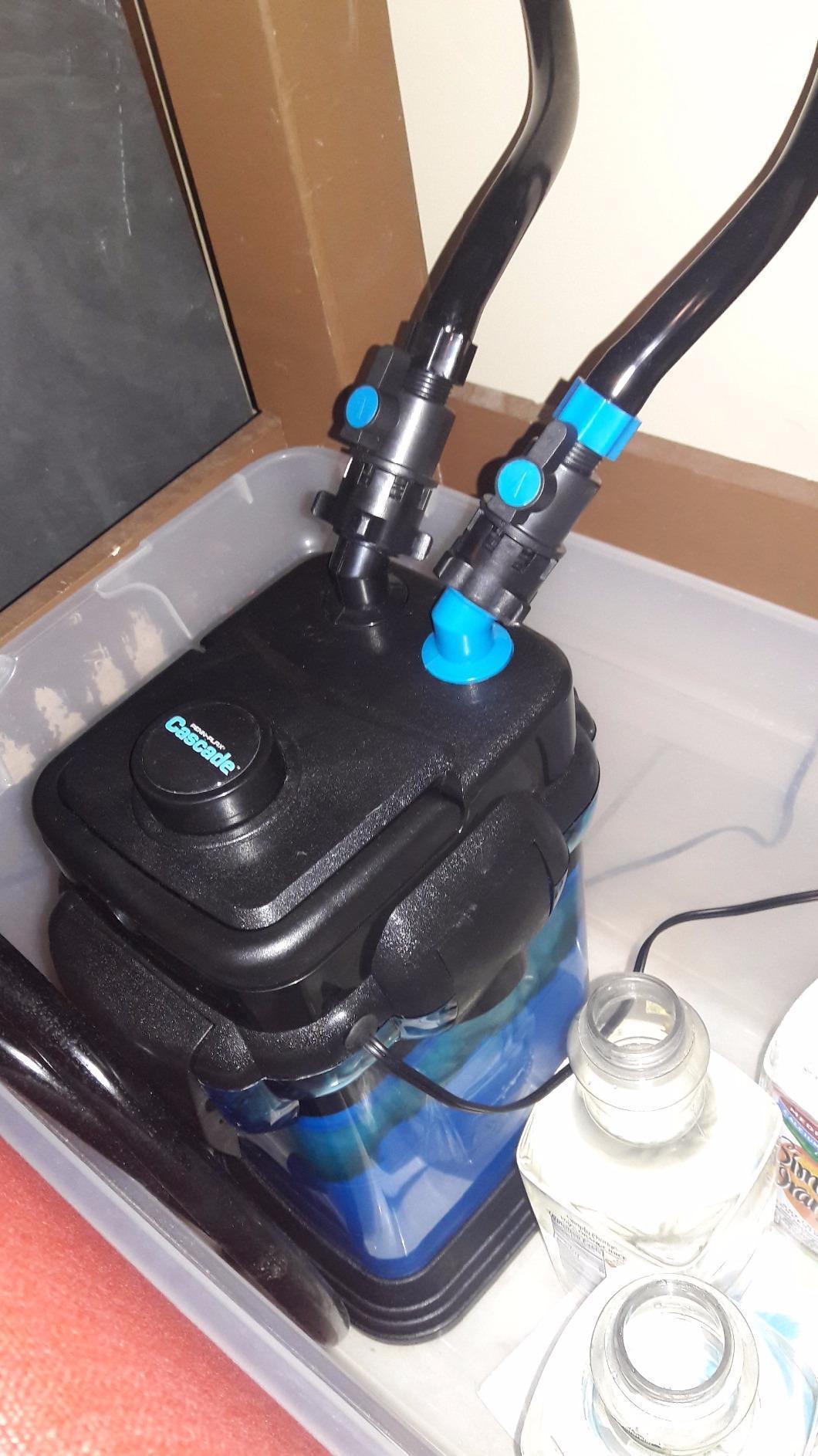 Penn-Plax Cascade 1200 Canister Filter - 315 GPH Aquarium Filter for Tanks Up to 150 Gallons - 360 Degree Flow Valves, Poly Fiber Pads, Bio-Sponge & Activated Carbon customer photo 2