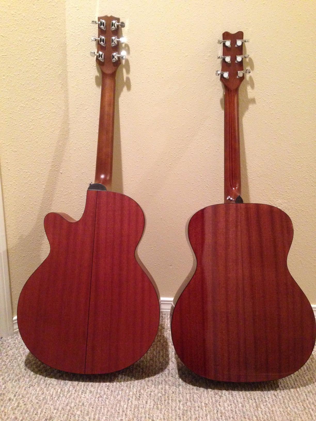 Jasmine S34C Orchestra Acoustic Guitar, Spruce Top, Sapele Back & Sides, Advanced X Bracing, Venetian Cutaway, Slim Neck, 25.5