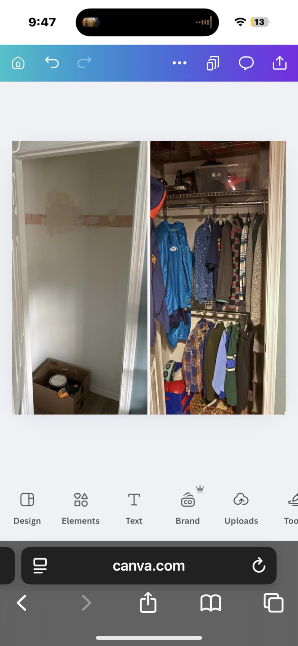 Rubbermaid Configurations Deluxe Custom Closet Kit 4-8 Ft. Adjustable Metal Wire Shelving Titanium Finish Expandable Organization System Hardware Included customer photo 1