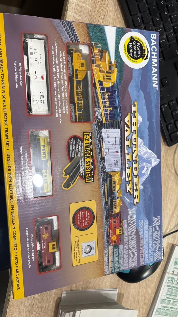 Bachmann Trains - Thunder Valley Ready To Run Electric Train Set - N Scale customer photo 1