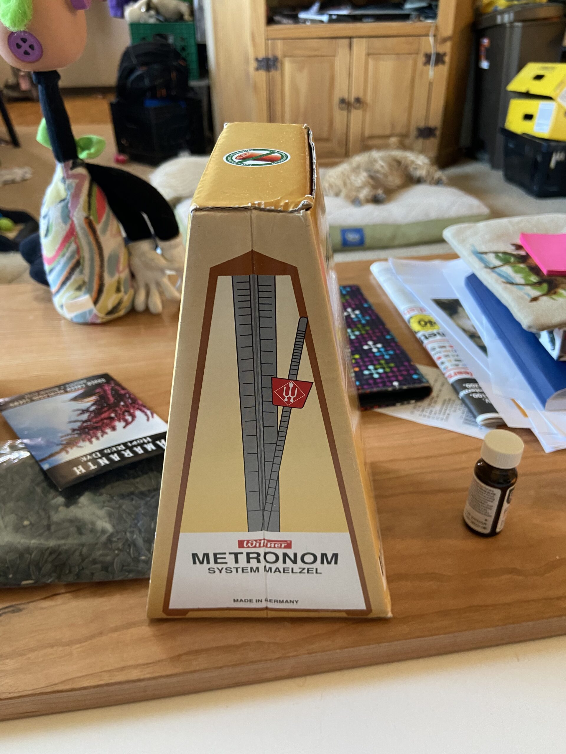 Wittner 804K Metronome - Pyramid Style Mechanical Wind-Up with Bell customer photo 1