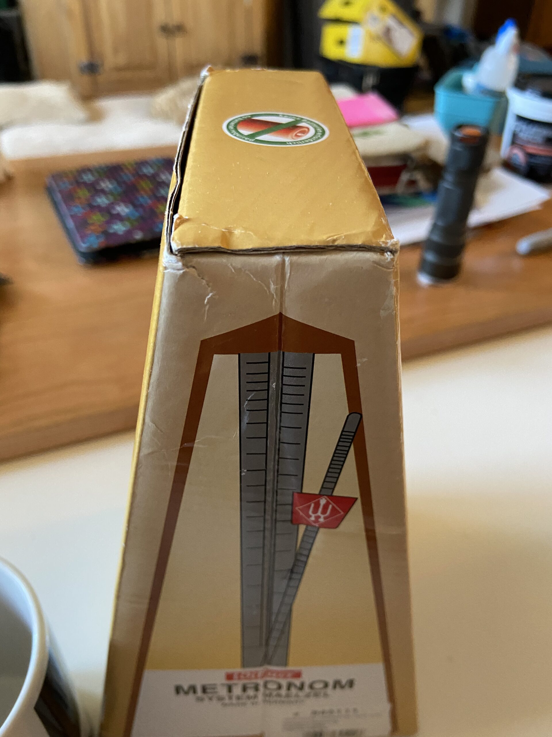 Wittner 804K Metronome - Pyramid Style Mechanical Wind-Up with Bell customer photo 2