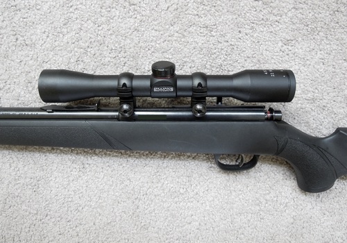 Simmons Truplex .22 Mag 4x32 Riflescope, Rimfire Rifle Scope with TrueZero Adjustment System and Rings Included customer photo 2