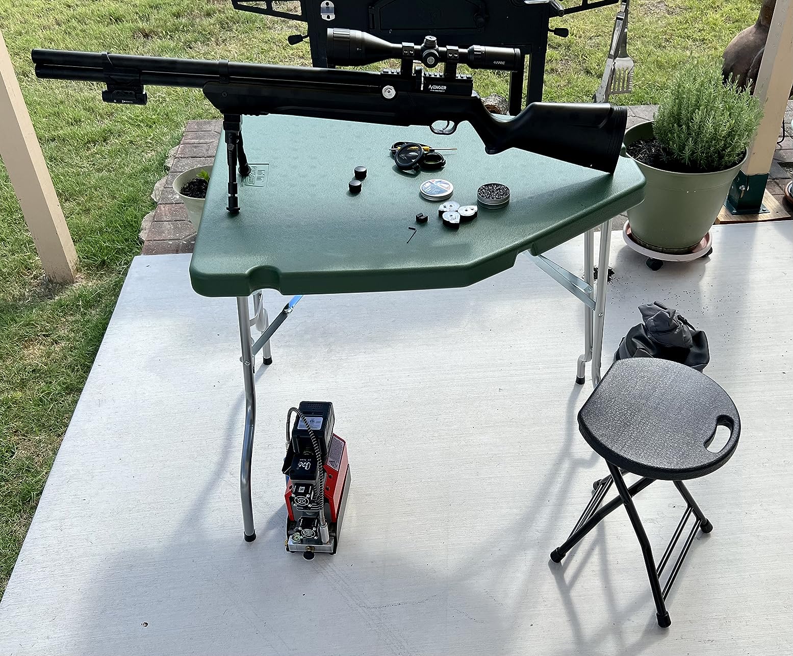 MTM PST-11 Predator Shooting Table, Portable Benchrest, Durable Molded Design, Shooting Platform, Target Shooting & Range Accessory customer photo 2