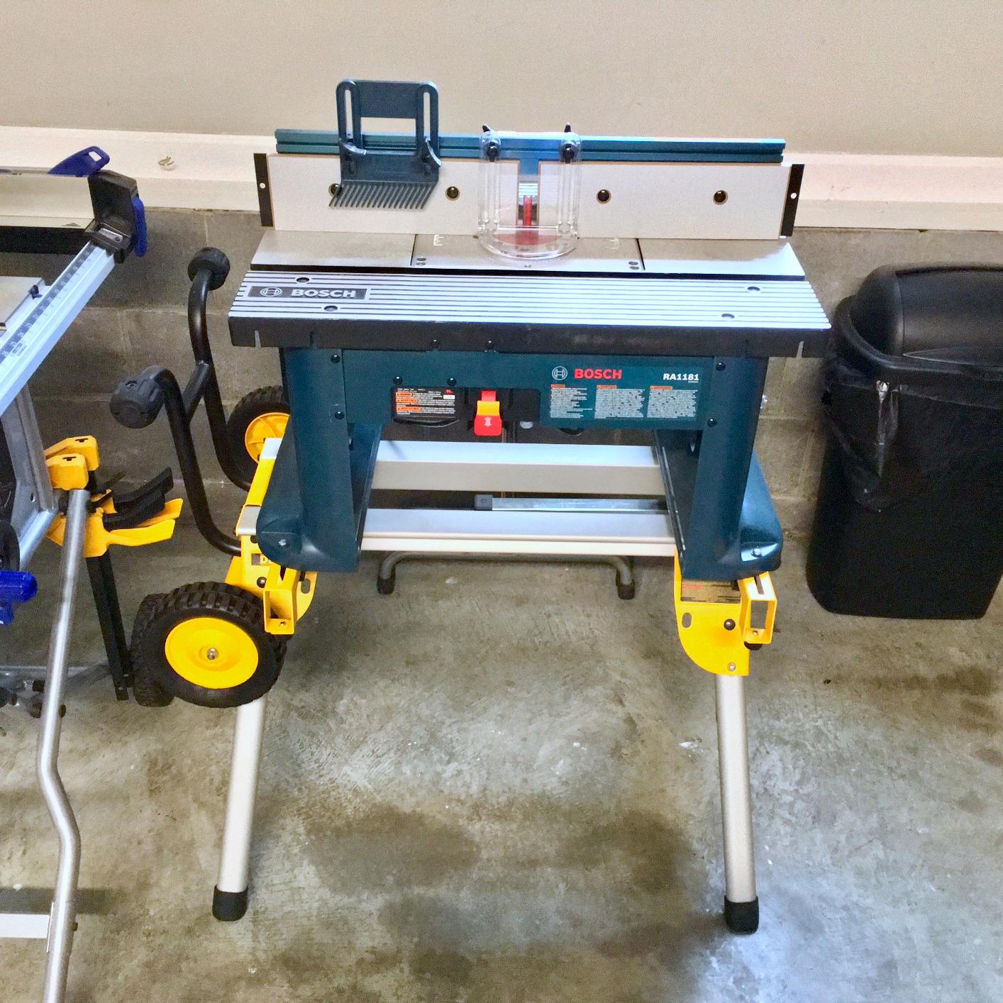 Bosch RA1181 Benchtop Router Table customer photo 1