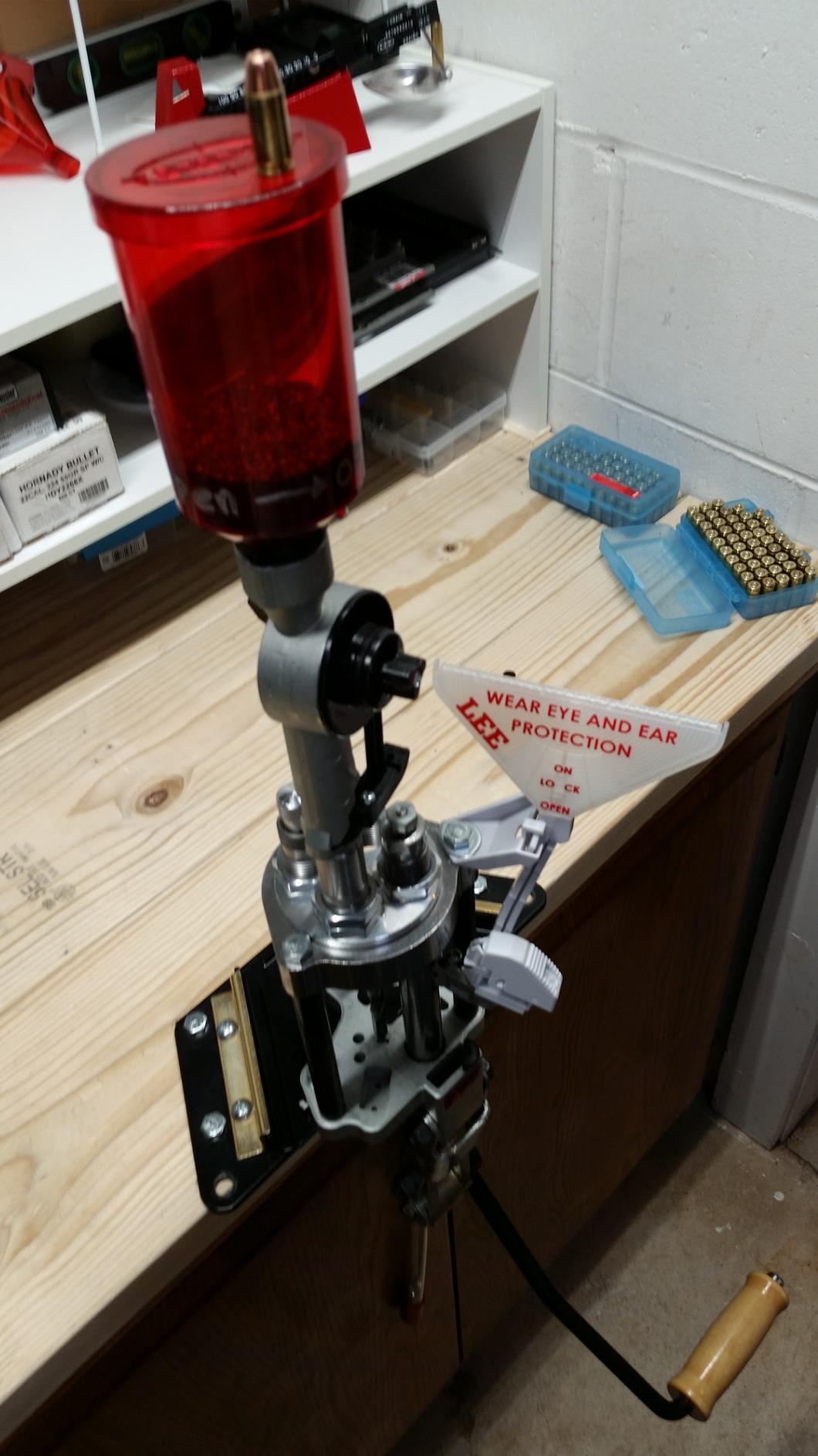 Lee Cast Aluminum 4 Hole Turret Press with Auto Index Md: 90932 customer photo 1