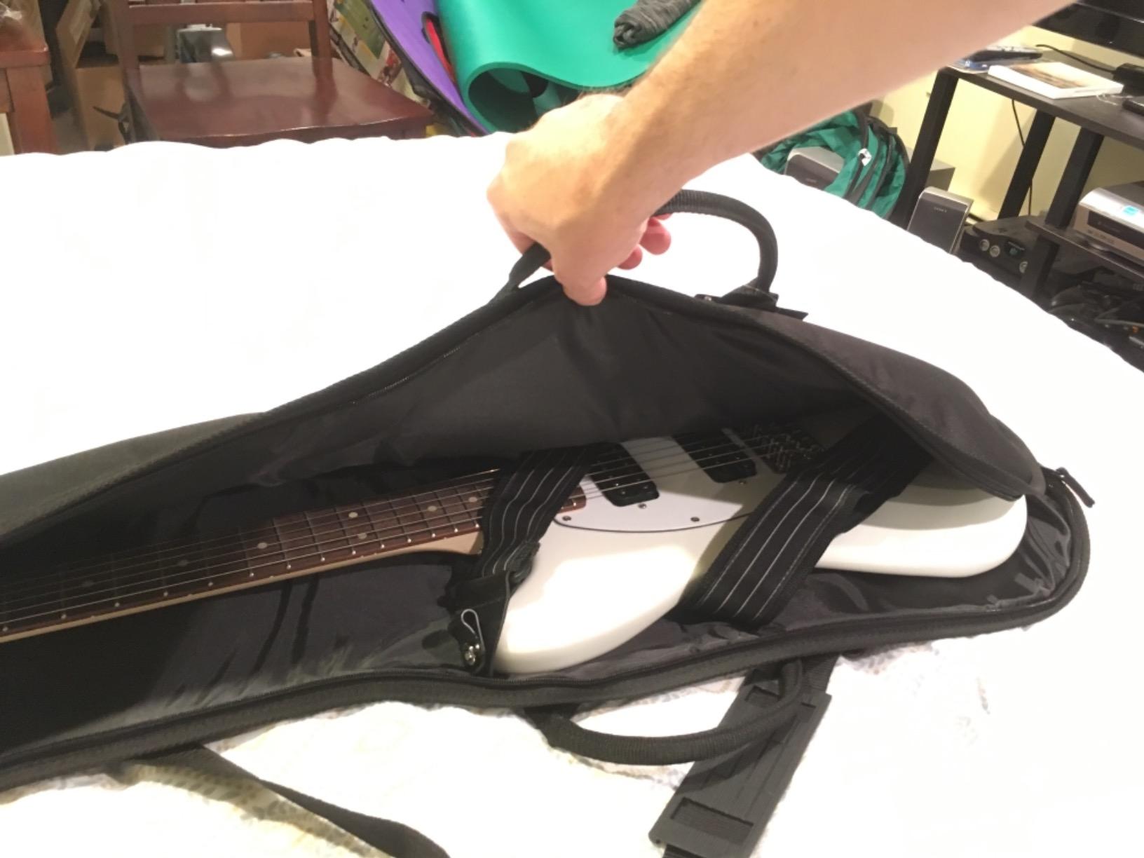 Gator Cases Foam Padded Gig Bag, Fits Electric Guitars up to 38