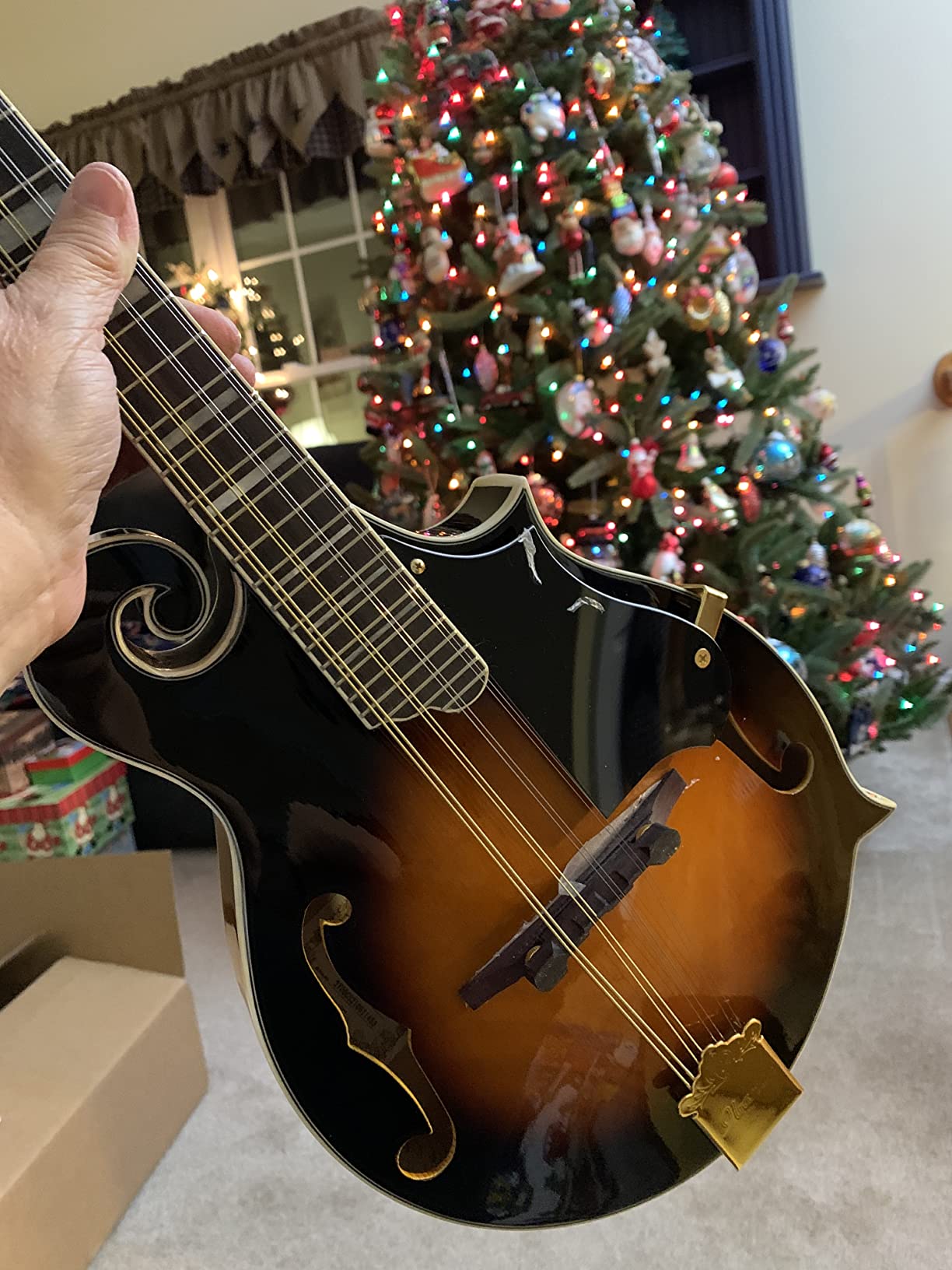 Ibanez M522S Mandolin - Brown Sunburst High Gloss customer photo 1