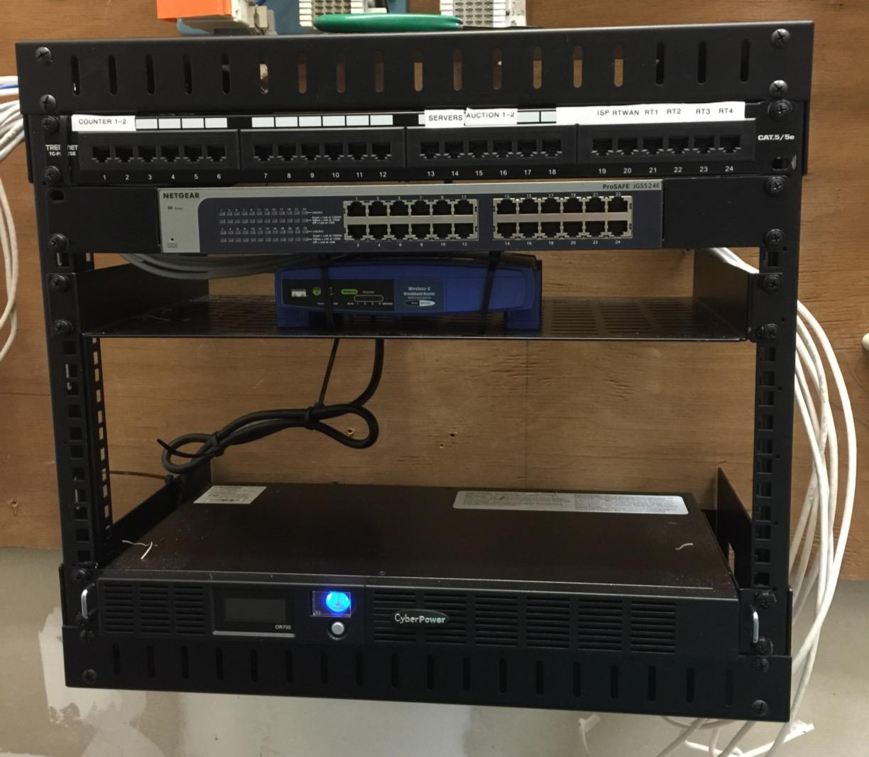 CyberPower OR700LCDRM1U Smart App LCD UPS Battery Backup and Surge Protector, 700VA/400W, 6 Outlets, AVR, 1U Rackmount, UL Certified customer photo 2