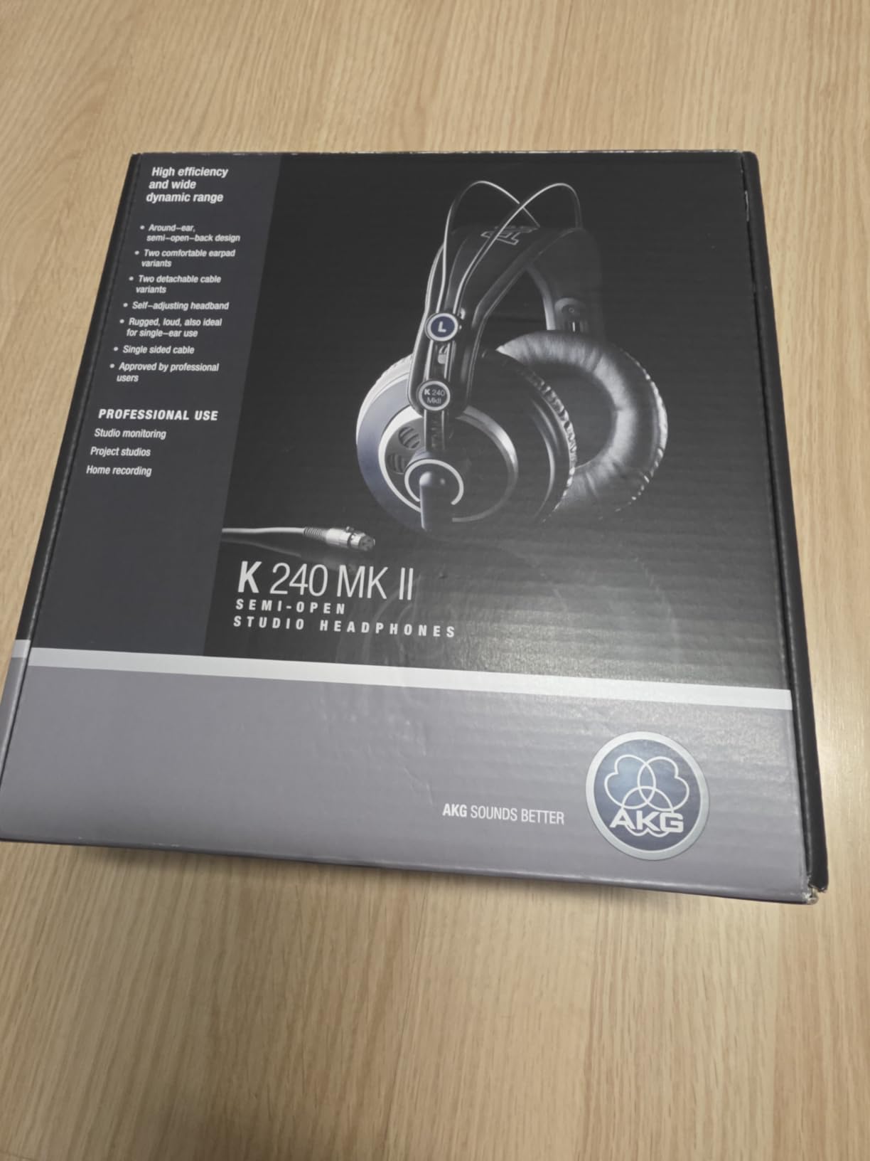 AKG K 240 MK II Stereo Studio Headphones customer photo 2