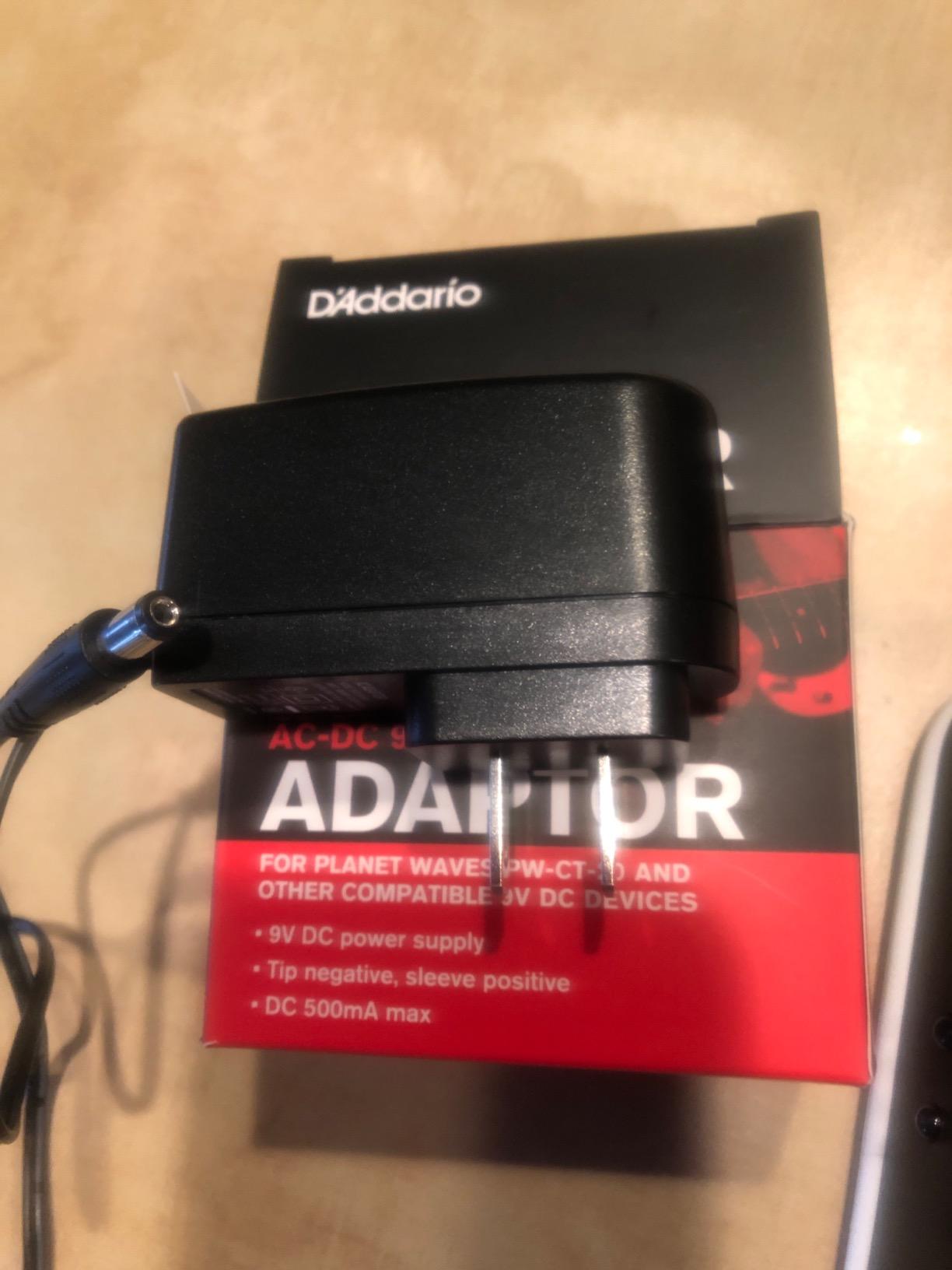 D'Addario Accessories PW-CT-9V DC Power Adapter - Pedalboard Supply - For Pedal Board and Other Devices Requiring 9V - 800mA Max Current customer photo 2
