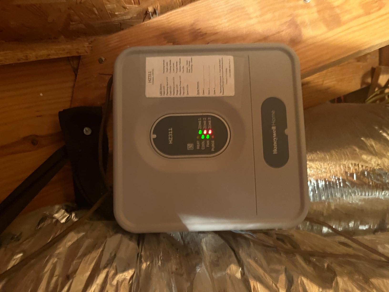 Honeywell HZ311 TrueZONE Panel customer photo 2