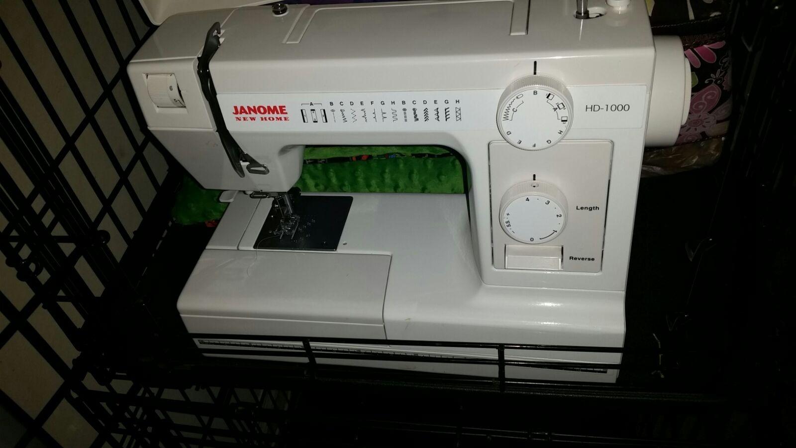 Janome HD1000 Heavy-Duty Sewing Machine with 14 Built-In Stitches customer photo 1
