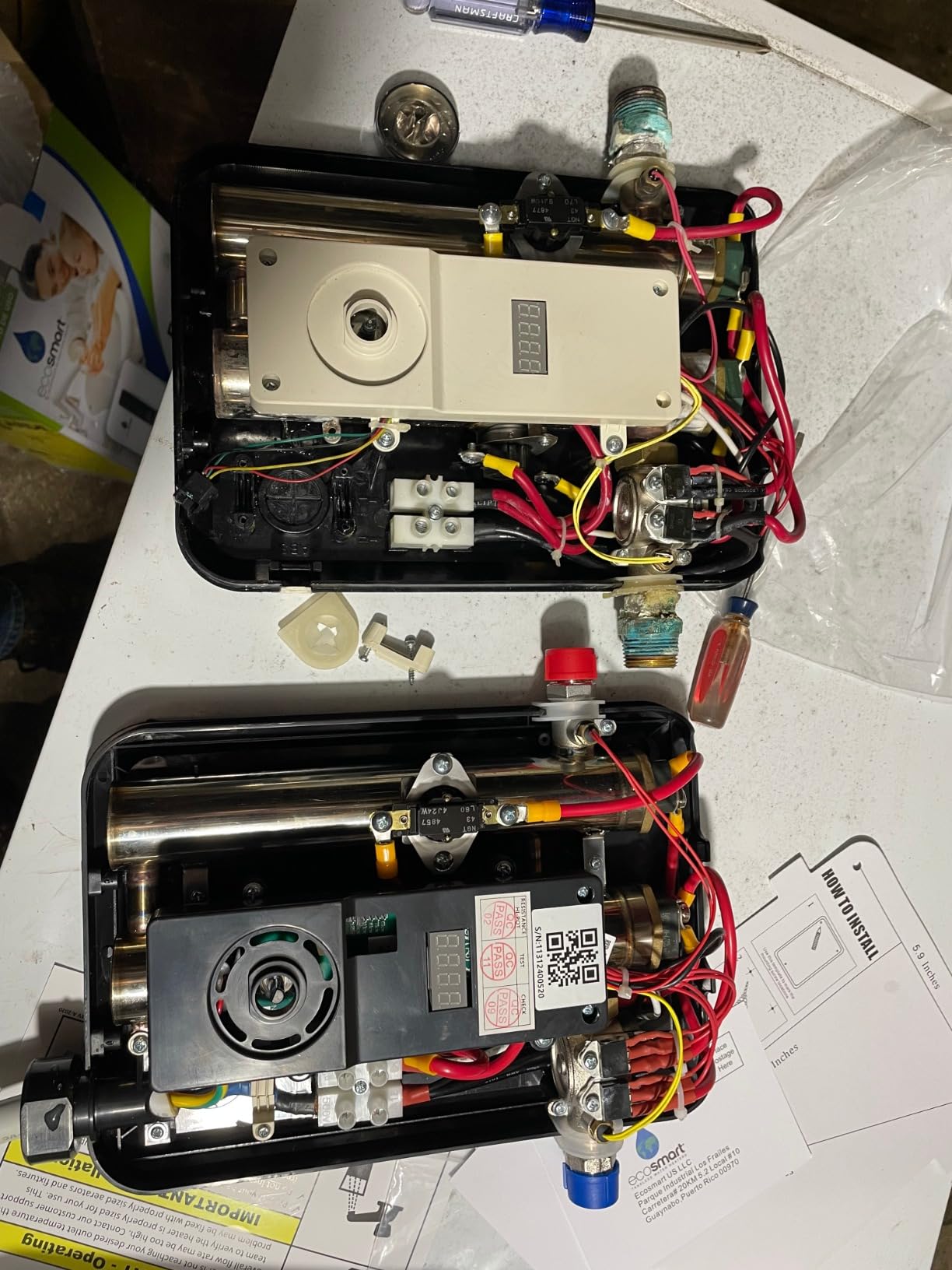 EcoSmart ECO 11 Electric Tankless Water Heater, 13KW at 240 Volts with Patented Self Modulating Technology customer photo 1