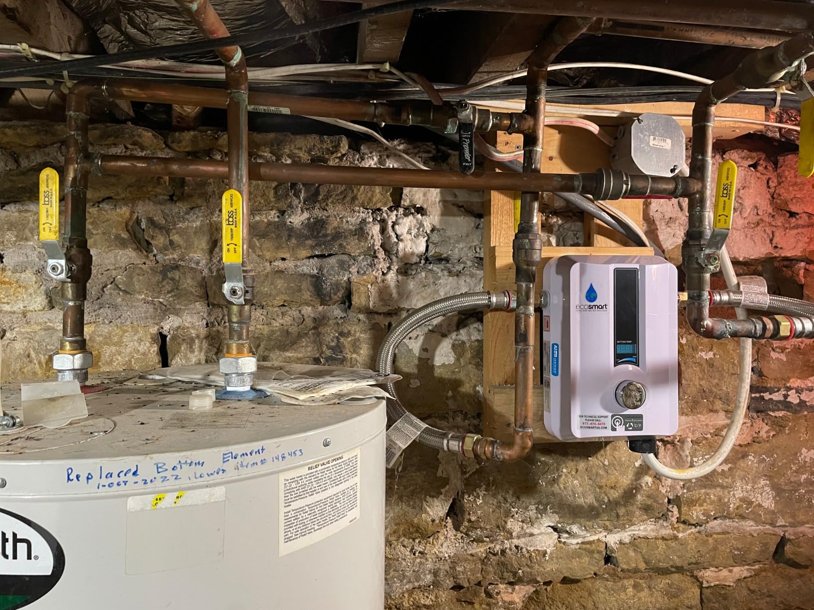 EcoSmart ECO 11 Electric Tankless Water Heater, 13KW at 240 Volts with Patented Self Modulating Technology customer photo 2