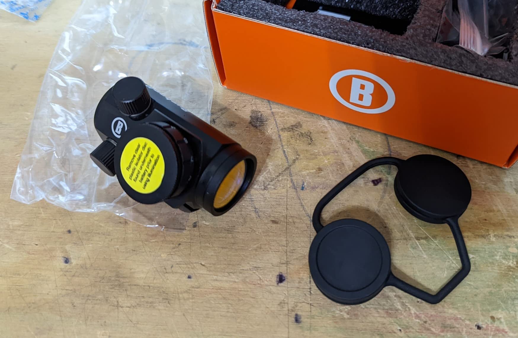 Bushnell Trophy TRS-25 Red Dot Sight Riflescope, 1x20mm, Black customer photo 2