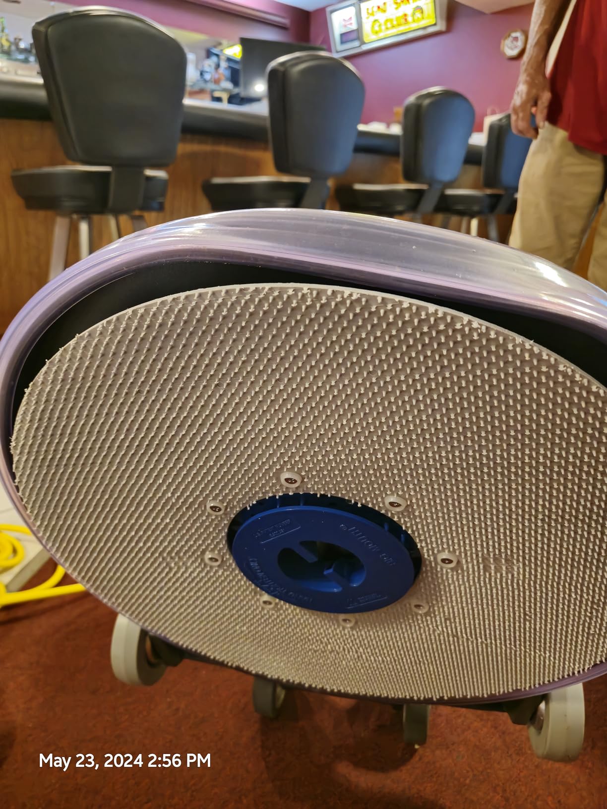 Koblenz B-1500-P High Speed Floor Buffer, 1.5 HP Commercial Burnisher, 20 in Pad, 50 ft Cord, Polishing Machine, Cast Aluminum, Floor Buffer Machine, Non-Marking Wheels customer photo 2