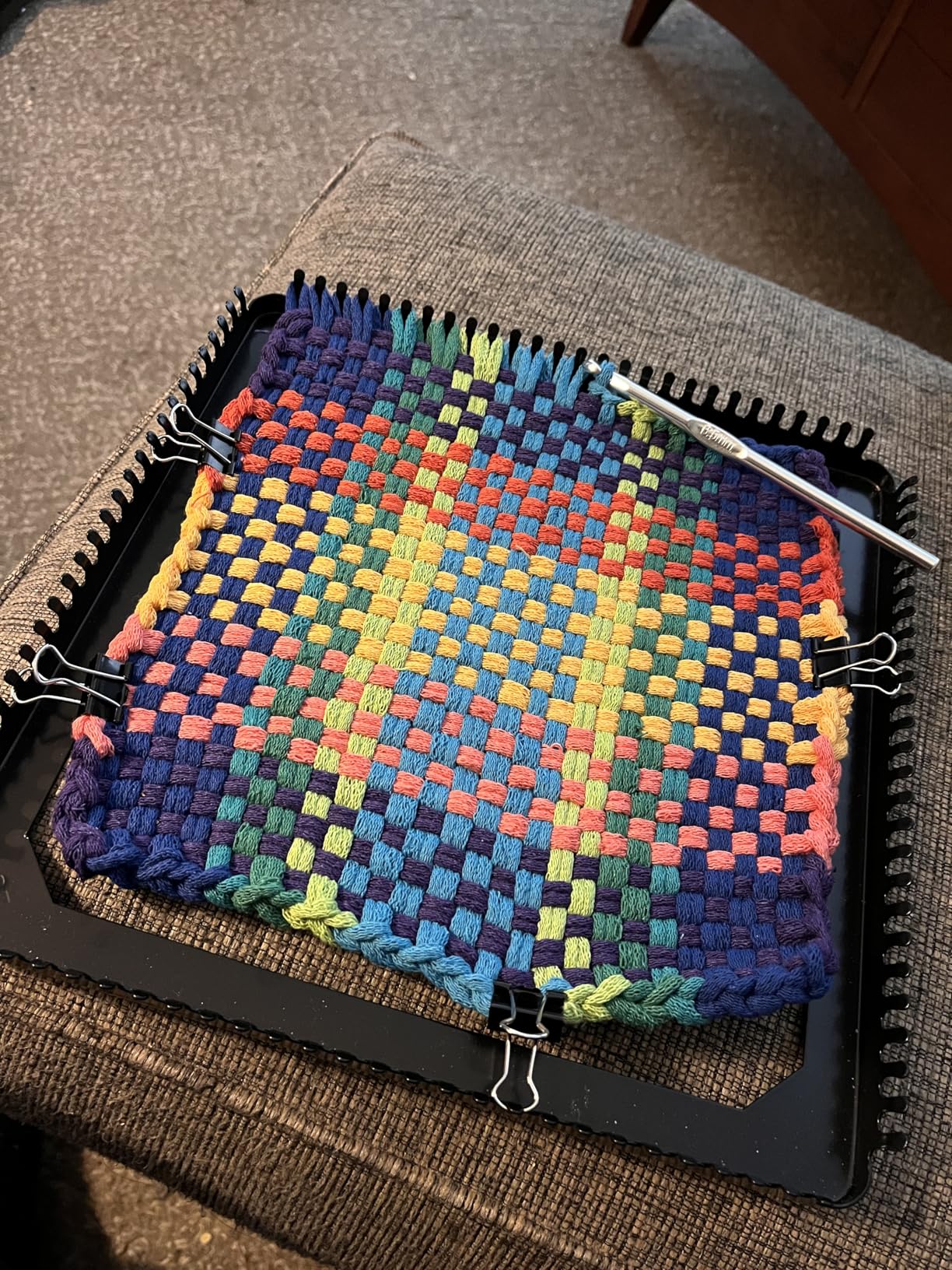 Harrisville Designs Friendly Loom Potholder Pro Weaving Kit | 10