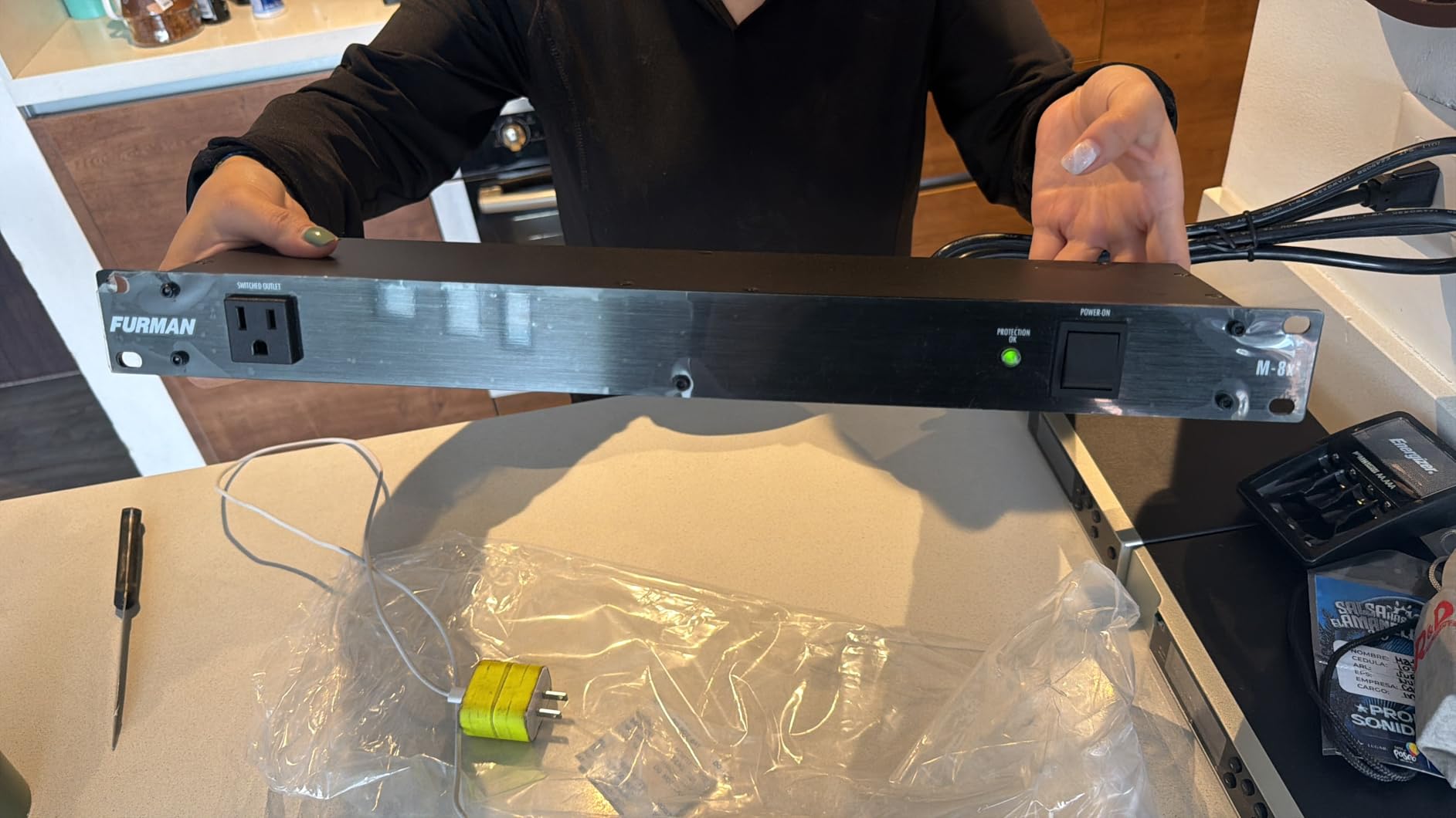 Furman M-8X2 Merit Series 8 Outlet Power Conditioner and Surge Protector for Home Theater and Audio Equipment customer photo 1