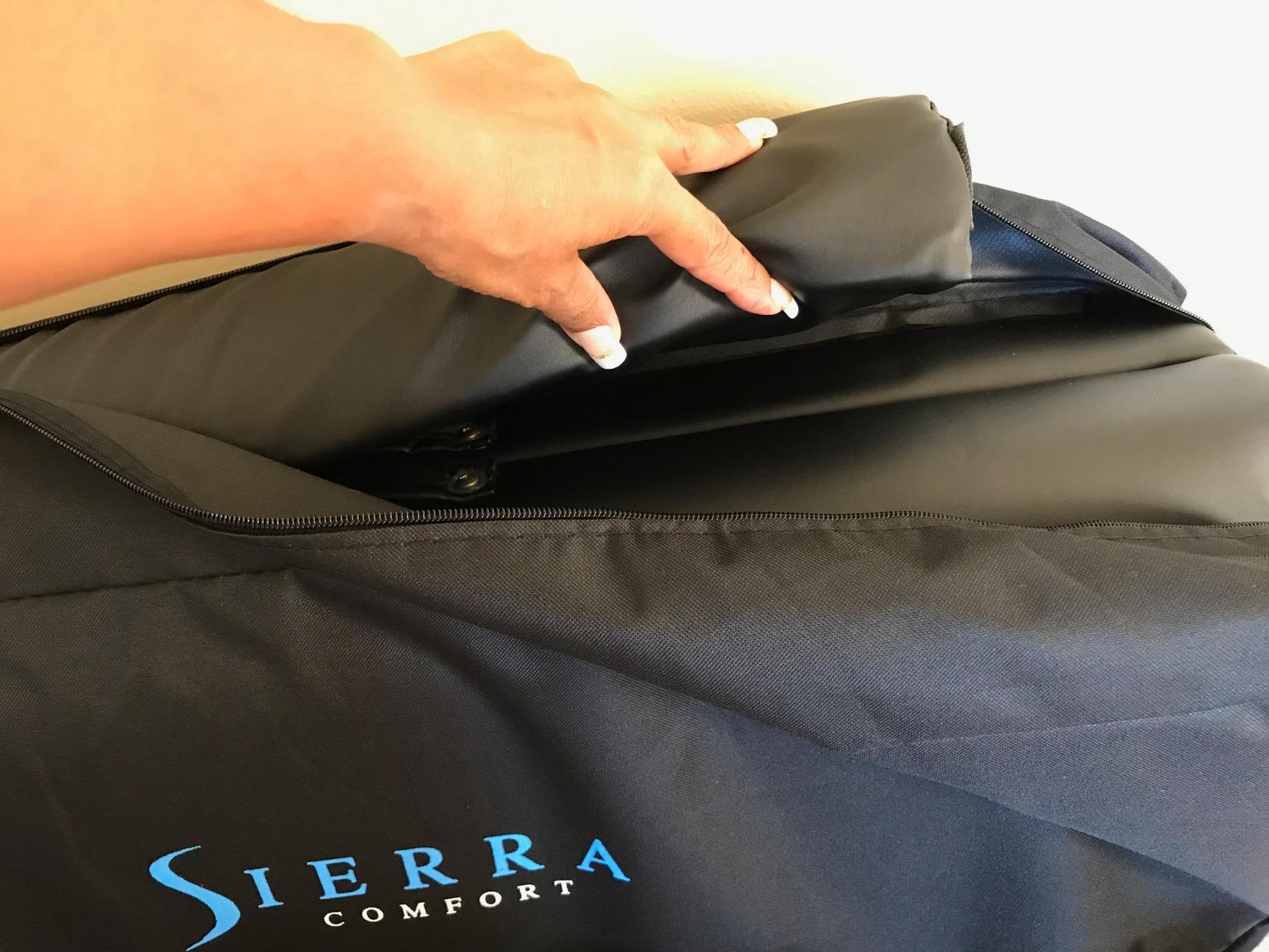 SIERRA COMFORT All-Inclusive Portable Massage Table (Black), SC-901, 27.95