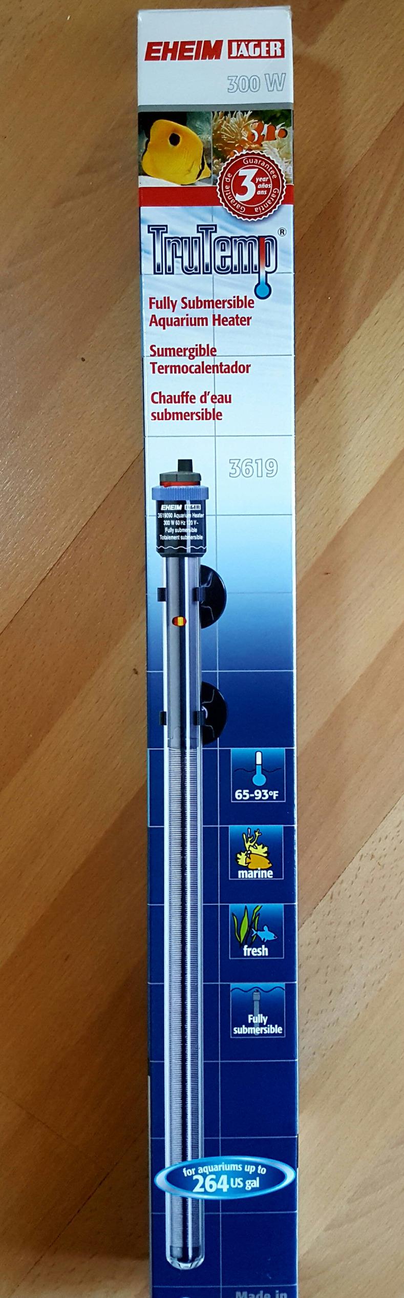 Eheim 3619090 Jager Aquarium Thermostat Heater 300W customer photo 2