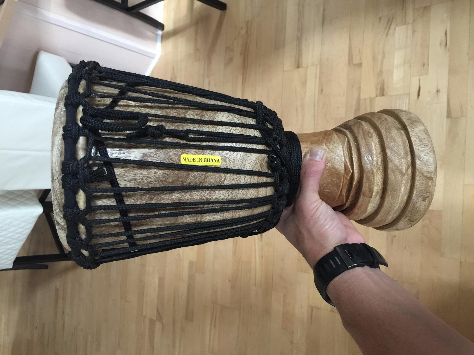 Africa Heartwood Project Hand-Carved Djembe Drum from Ghana - 8