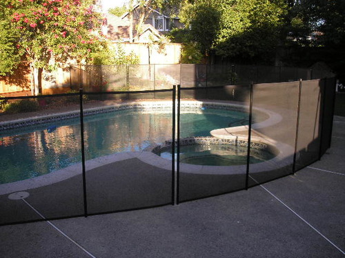 Safety Fence for In Ground Pool Size: 5', Black customer photo 2