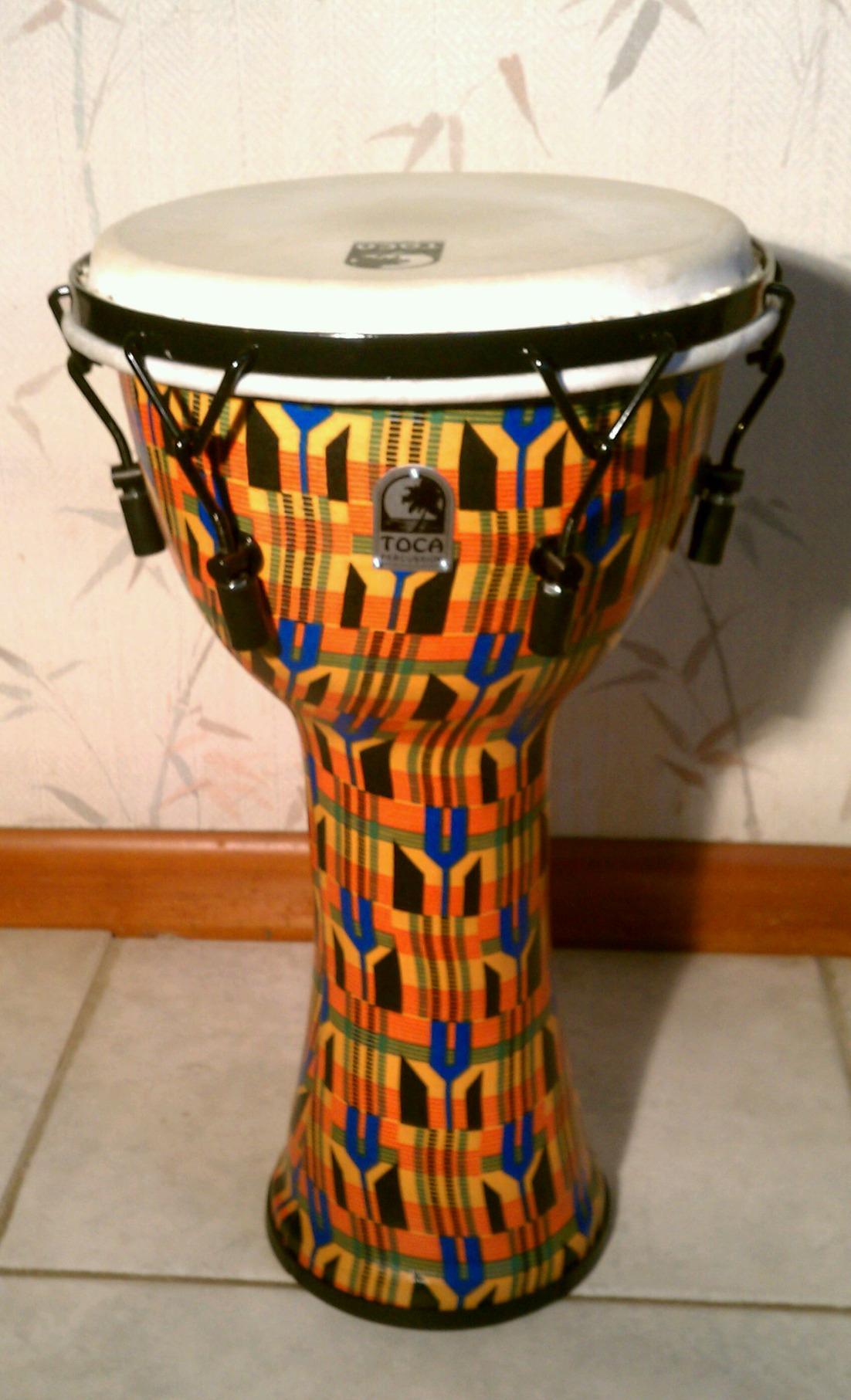 Toca SFDMX-12BM Freestyle Black Mamba Mechanically Tuned 12-Inch Djembe customer photo 2