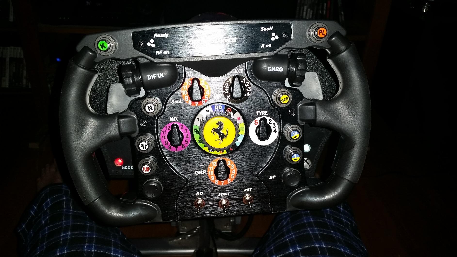 Thrustmaster F1 Racing Wheel (compatible w/ PS5, PS5 Pro, PS4, XBOX Series X/S, One, PC) customer photo 1