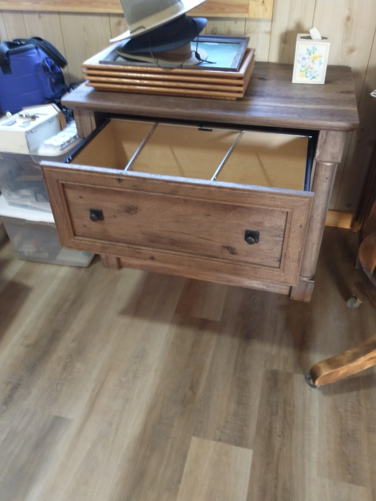 Sauder Palladia File Cabinet with 2 Drawers, Safety Mechanism, Lateral File Cabinet - Select Cherry Finish customer photo 1