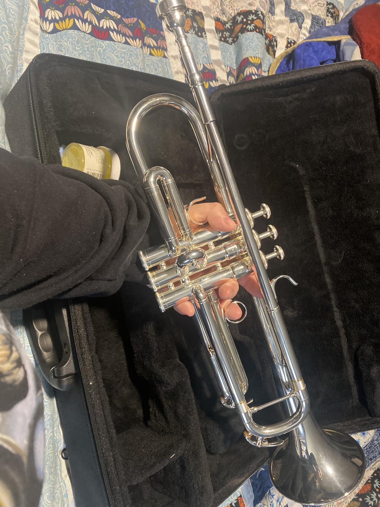 Yamaha YTR-4335GSII Intermediate Bb Trumpet - Silver Plated customer photo 2