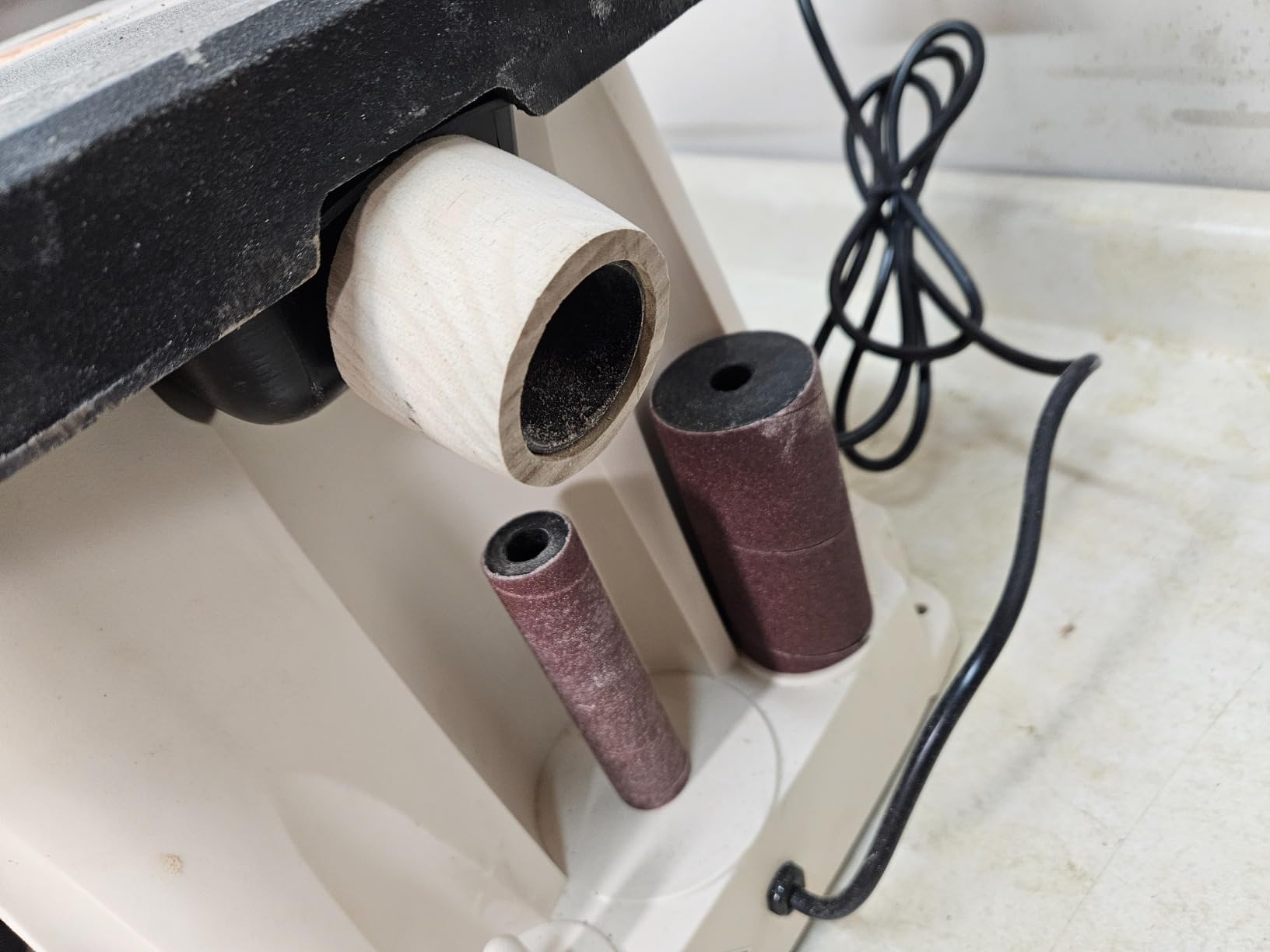 Shop Fox W1831 1/2 HP Single Phase Oscillating Spindle Sander customer photo 1