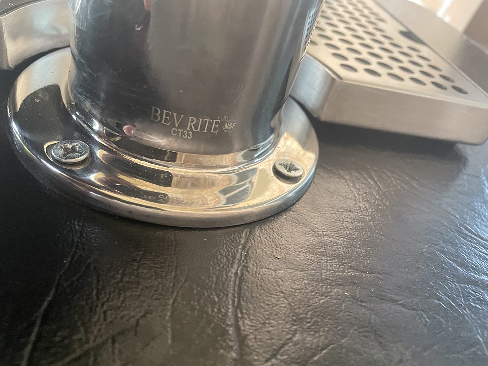 KC D4743TT-Ss Triple Faucet Stainless Steel Draft Beer Tower, 3