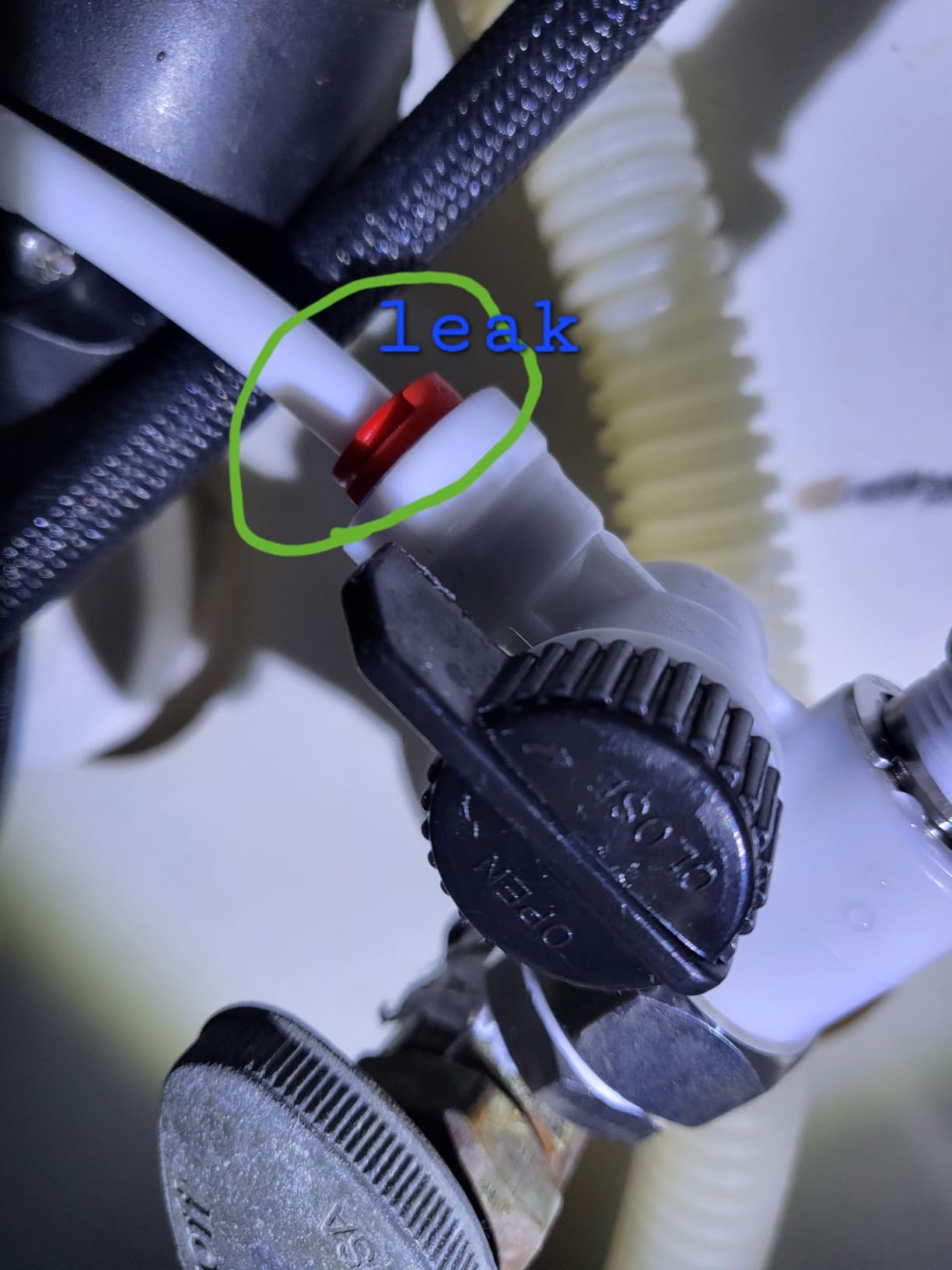 iSpring CU-A4 0.01μm Ultra-Filtration Under Sink Water Filter System, Tankless 4-Stage High Capacity, Remove 99.99% Contaminants, Quick Filter Change with Brushed Nickel Faucet, White customer photo 2