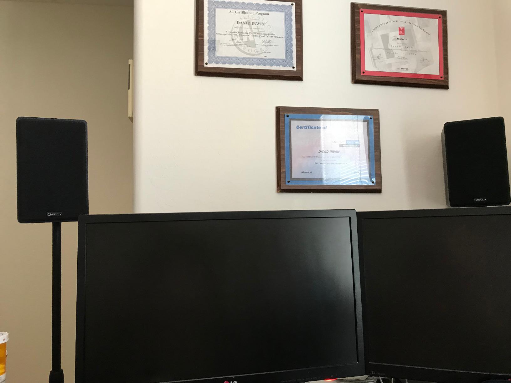 Micca MB42 Bookshelf Speakers for Home Theater Surround Sound, Stereo, and Passive Near Field Monitor, 2-Way (Black, Pair) customer photo 1