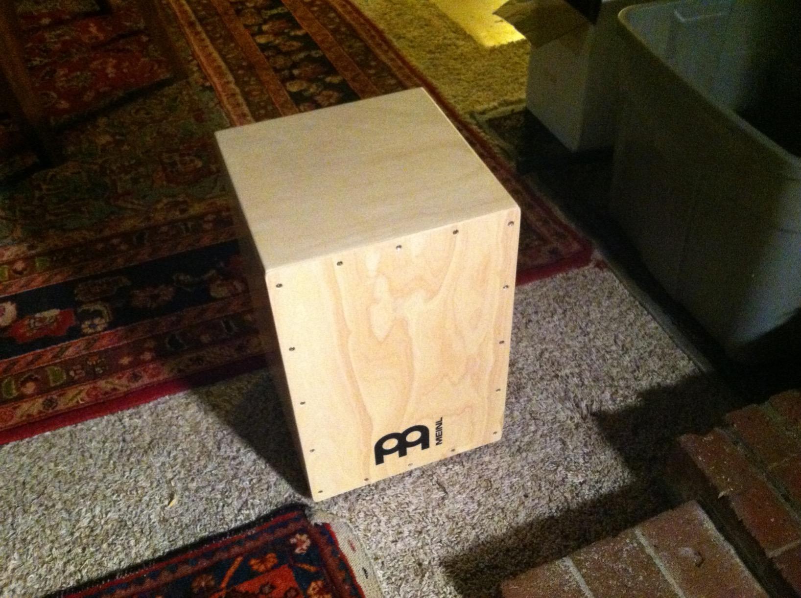 String Cajon Box Drum Instrument with Internal Snare Strings, Adjustable - NOT MADE IN CHINA - Play with Your Hands, 2-YEAR WARRANTY customer photo 1