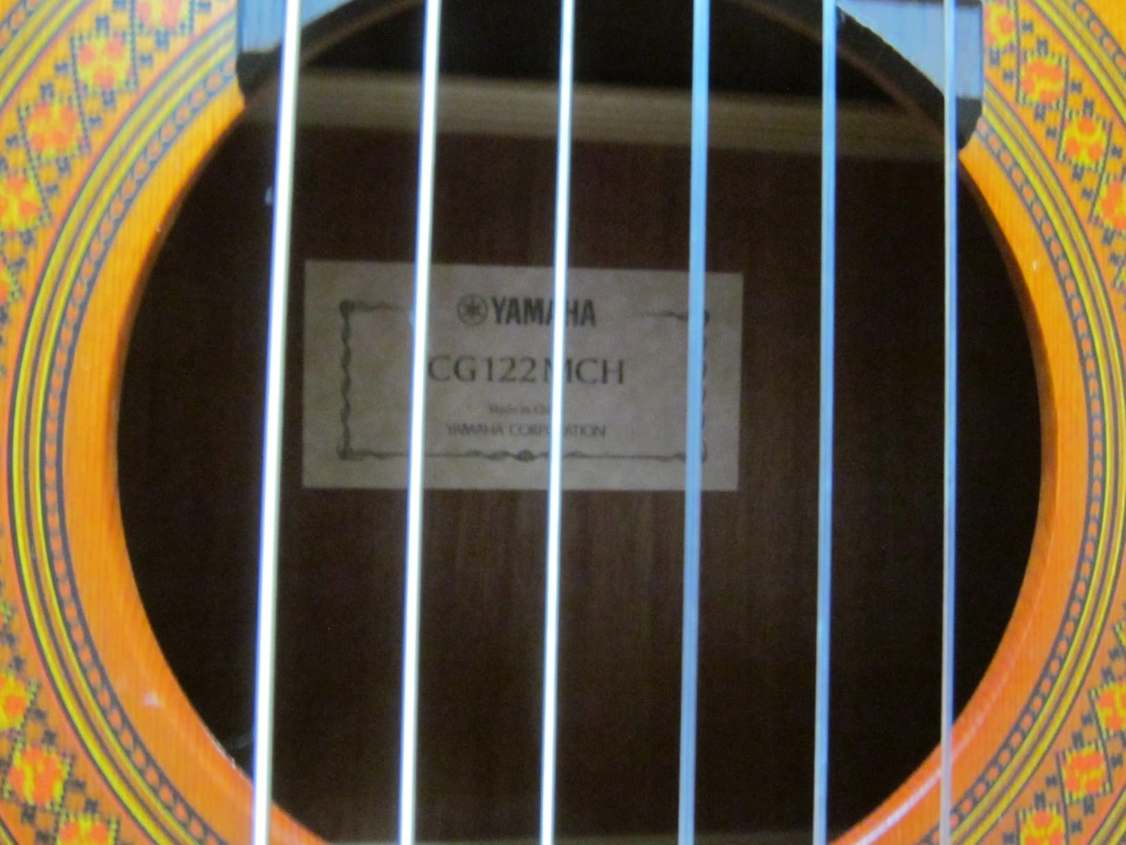 Yamaha CG122MCH Solid Cedar Top Classical Guitar customer photo 1