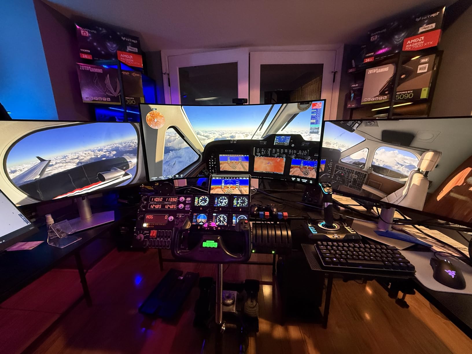 Wheel Stand Pro S Flight Stand Compatible With G Saitek Pro Flight Yoke Support; Deluxe V2; Wheel Stand Only Flight System Not included customer photo 1