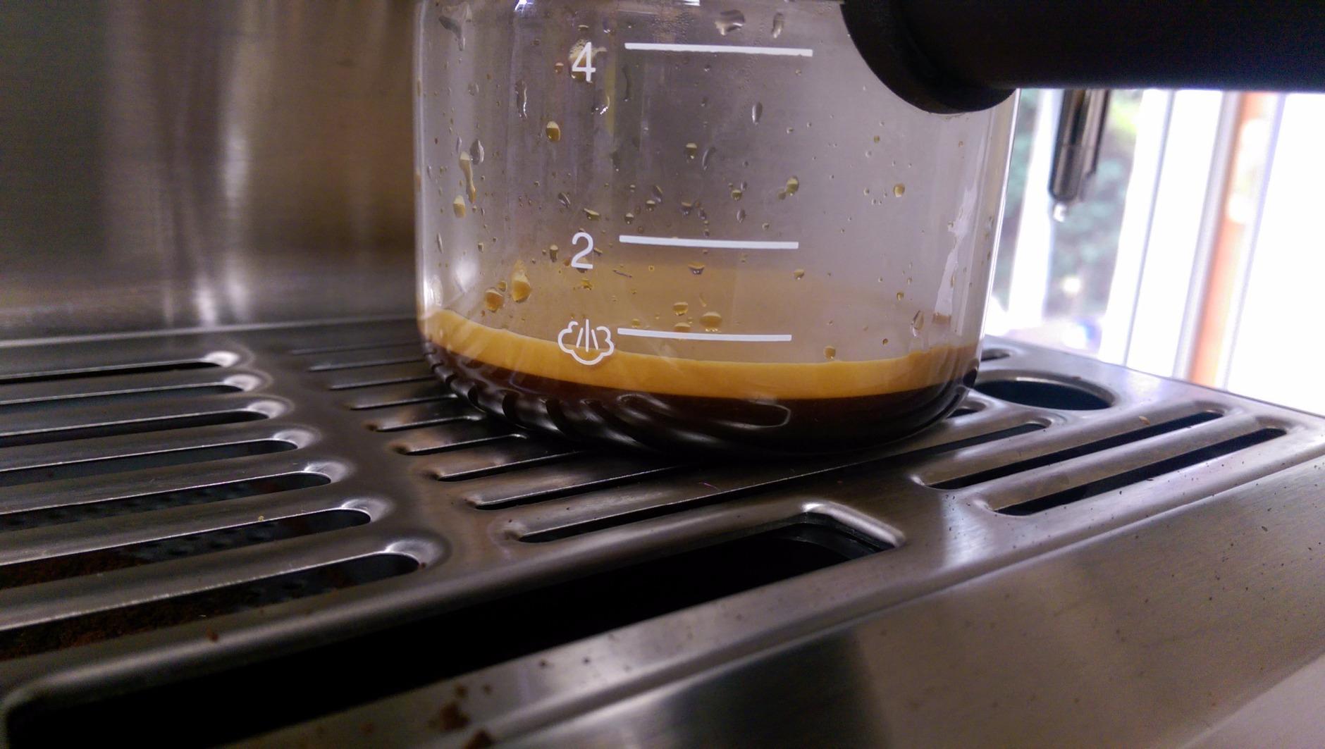 Breville Barista Express Espresso Machine BES870BSXL, Black Sesame customer photo 2