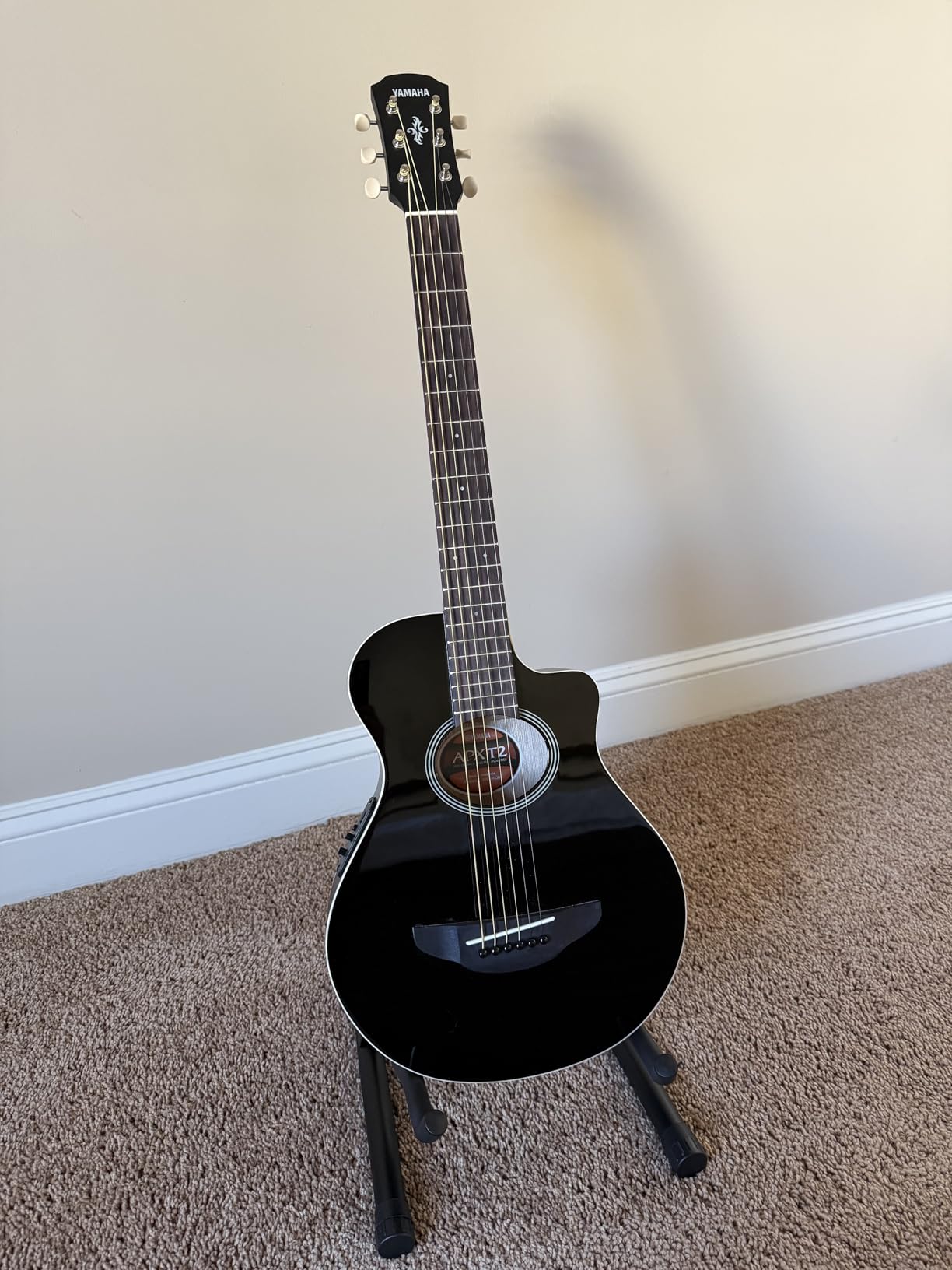 Yamaha APXT2 3/4-Size Acoustic-Electric Guitar - Natural customer photo 1