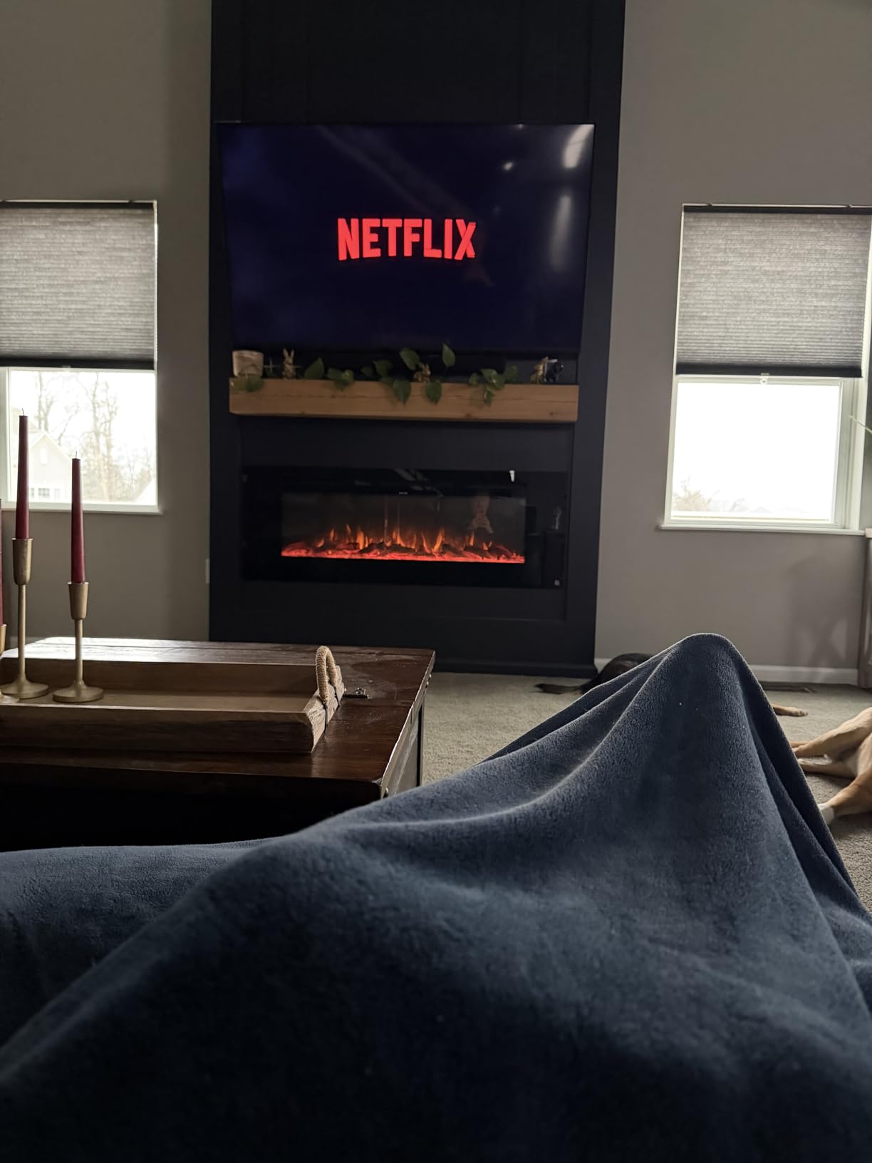 Touchstone Smart Electric Fireplace - The Sideline 50