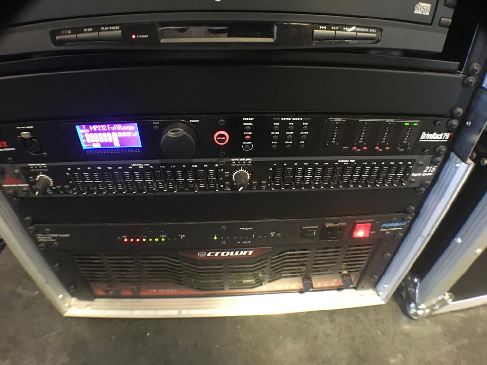 dbx DriveRack PA2 2x6 PA Complete Professional Loudspeaker Management System, Rack Mountable with Android and iOS Control. Black customer photo 1